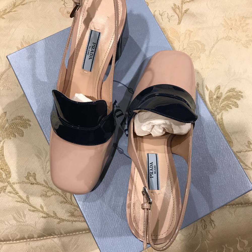 Prada Loafer Slingback Pump - Picture 4 of 9